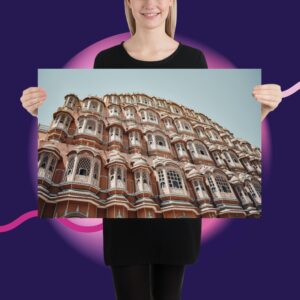 Hawa Mahal Photo paper poster