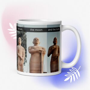 Buddha's Wisdom Mug White glossy mug
