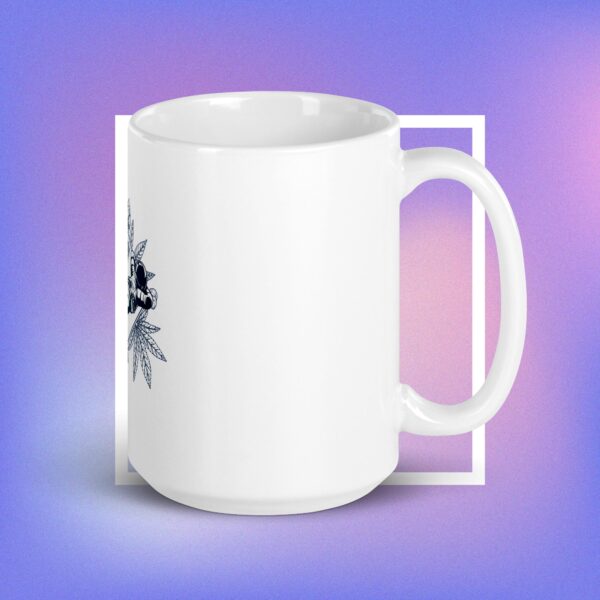 High on life White glossy mug - Image 2