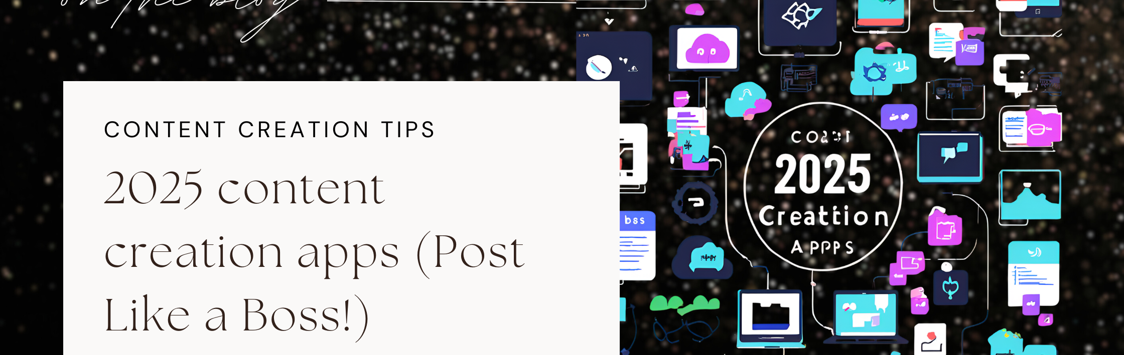 2025 content creation apps